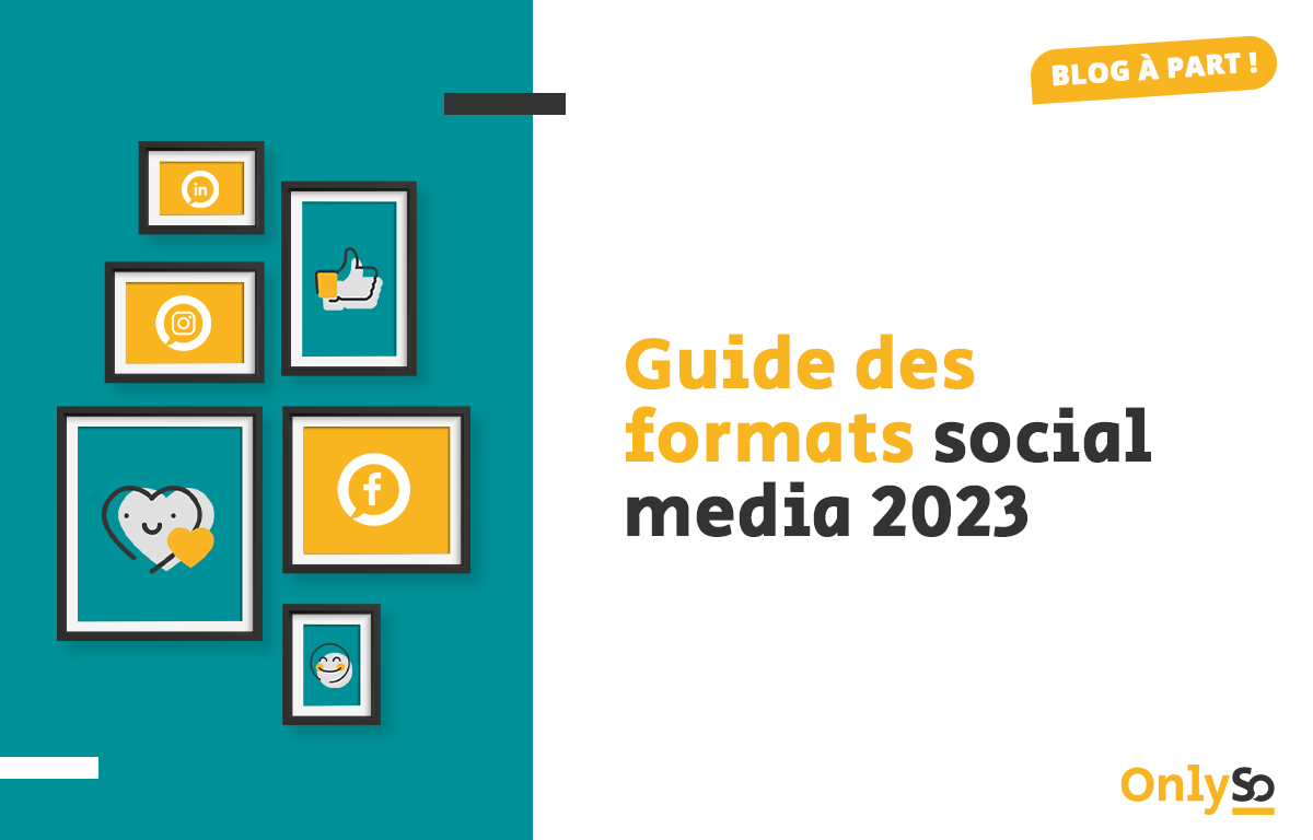#BlogAPart | Quelle taille d'image pour un tweet ? Est-ce la même pour un post Insta ? 📏
Difficile de tout retenir, heureusement on vous a préparé un petit #mémo : notre #guide des formats #socialmedia !   

💡Enregistrez-le pour y accéder à tout moment : bit.ly/OnlySo_GuideFo…
