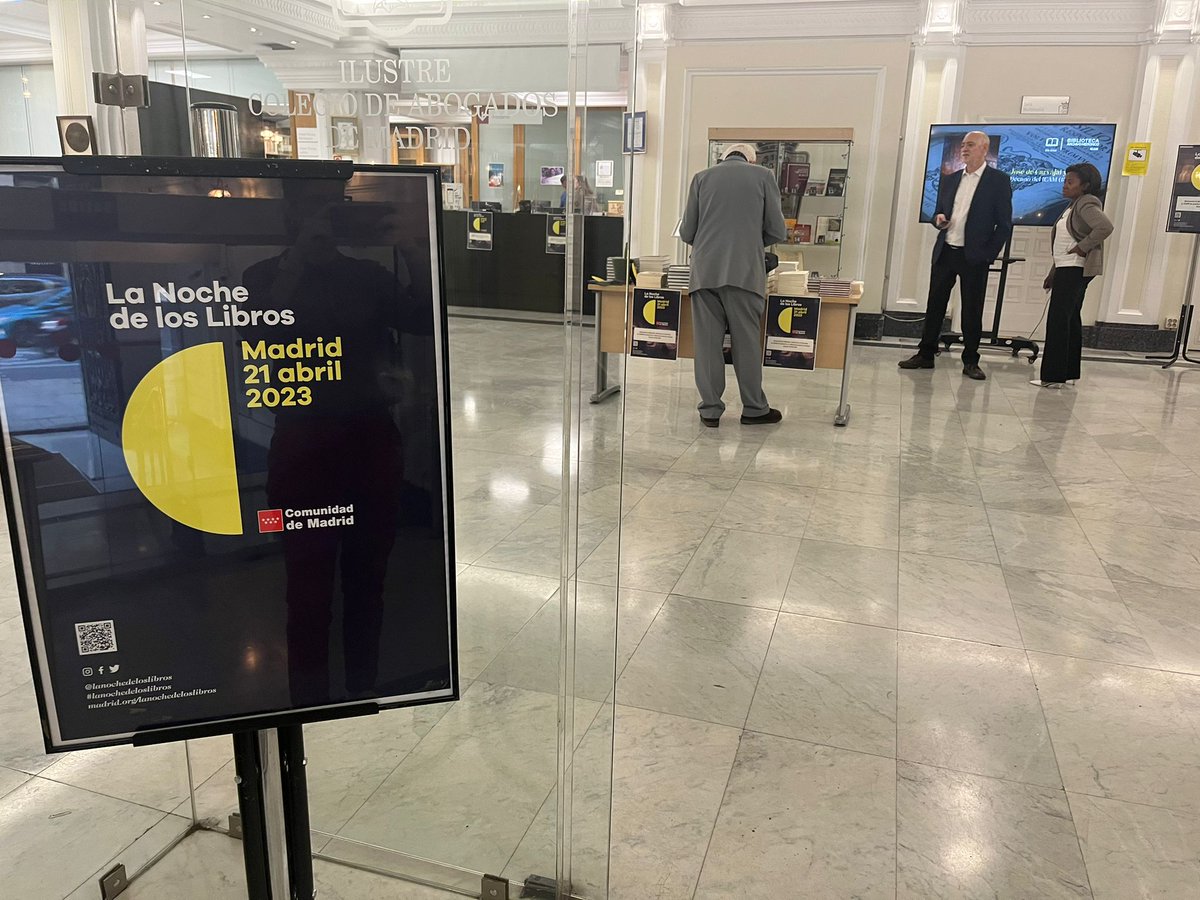 icam_es's tweet photo. 📚 A partir de las 20h., en  la #BibliotecaICAM, os esperamos para celebrar la @lanochelibros 

 Descubre los secretos de la #historia de la #abogacía⚖️y llévate un libro de regalo 📖
#NocheDeLosLibros https://t.co/lYFpjNU6Ku