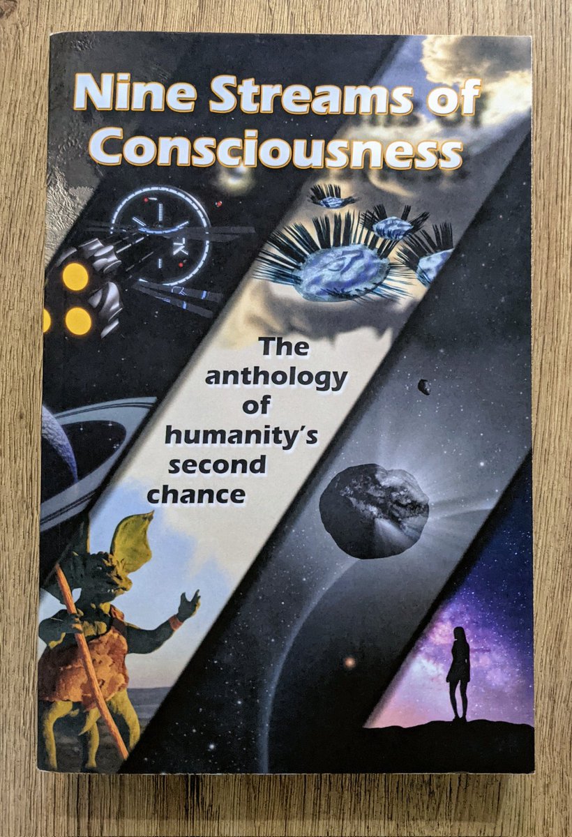 alandell88's tweet photo. @BarryRyerson Nine Streams of Consciousness is a fun anthology telling a single novel-length narrative of humanity's second chance among the stars after disaster befalls the Earth.

With stories from @drewwagar, @Glenn_R_Frank, @DaddyHoggy, @AlanRPaine @MrKrisViking et al https://t.co/orOM8uLpQm