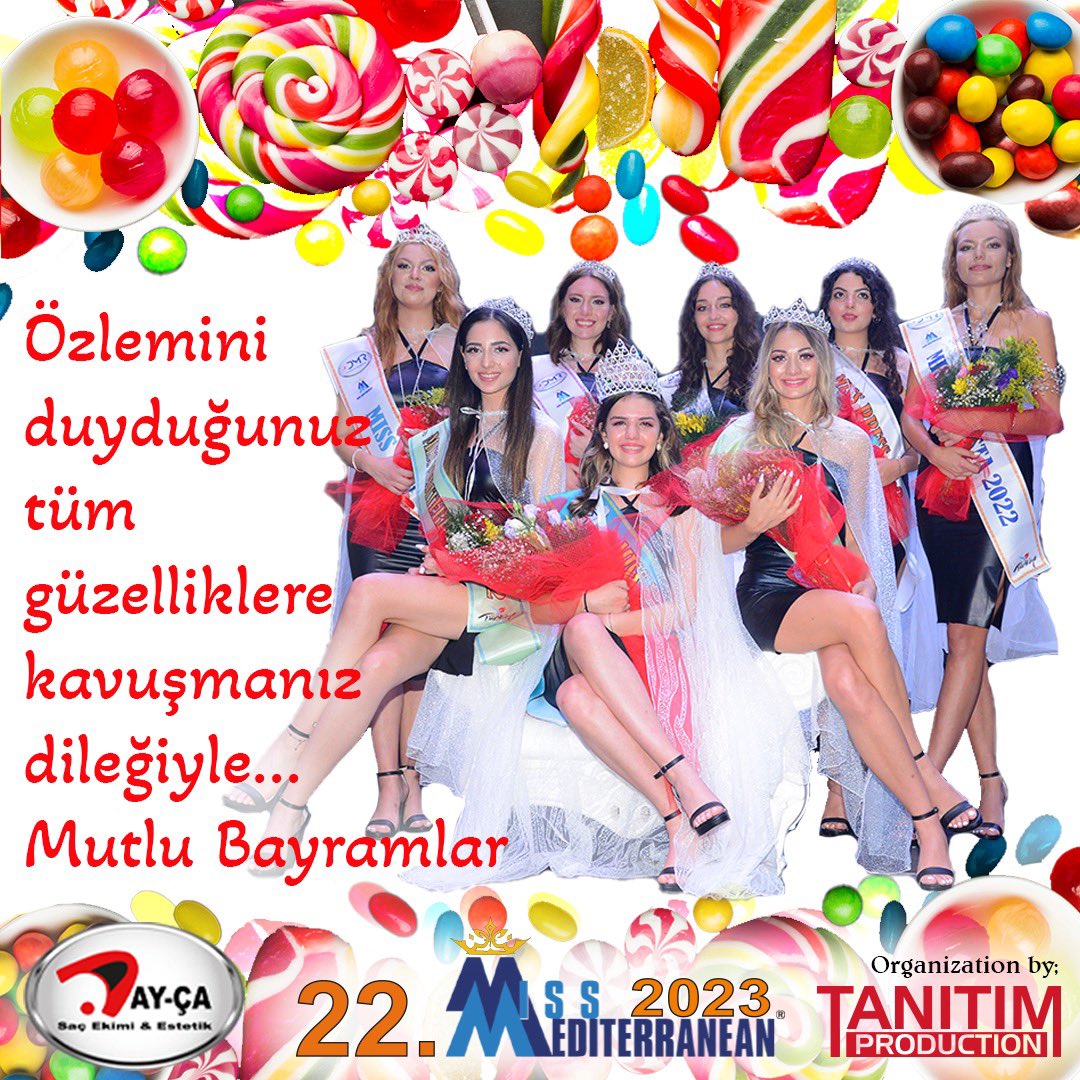 aycaestetik's tweet photo. Nice mutlu bayramlar..💐💃🏿👑
Ana sponsoru olduğumuz 22. Miss Mediterranean Güzellik Yarışması için başvurular devam ediyor👑
Hemen şimdi başvurabilirsiniz
Aday başvuruları için👑https://t.co/a7H9szv6Iq

#MissMediterranean #güzellikyarışması #missayça #iyibayramlar #MutluBayramlar https://t.co/Eau6kVnDgb