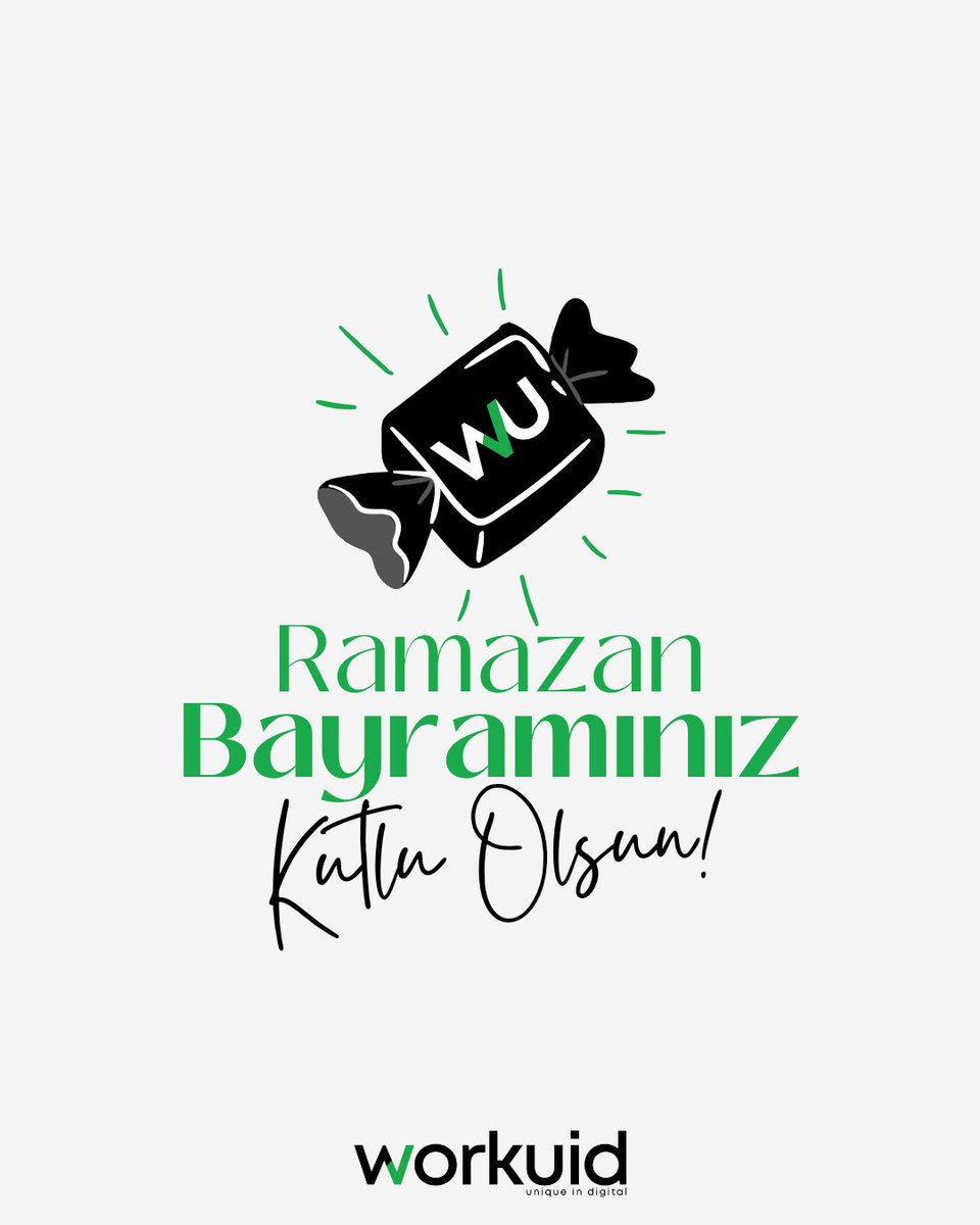 workuid's tweet photo. Şeker Tadında Nice Mutlu Bayramlara!🍬 https://t.co/aVScKFdaA3