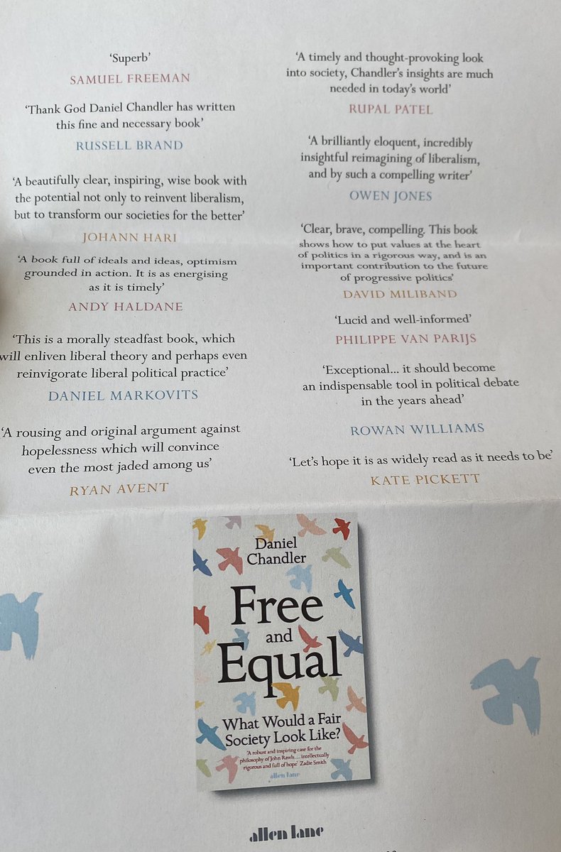 Rupal Patel (@rupaleconomics) on Twitter photo Congrats <a href="/dan_chandler/">Daniel Chandler</a> for the launch of Free and Equal. A lovely read, and if you don’t believe me, listen to these esteemed people Congrats <a href="/dan_chandler/">Daniel Chandler</a> for the launch of Free and Equal. A lovely read, and if you don’t believe me, listen to these esteemed people