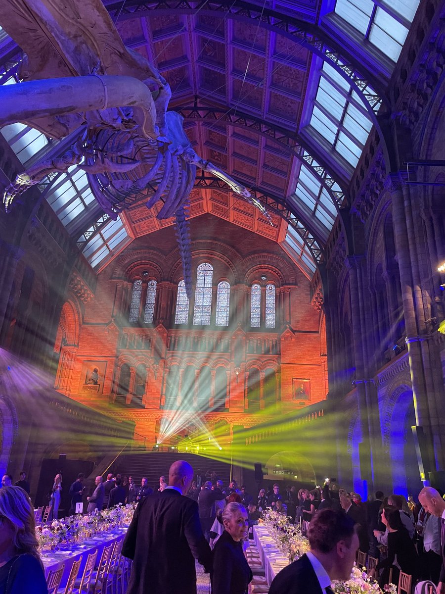TimRumney's tweet image. What an amazing night ⁦@NHM_London⁩ for the ⁦@bestwestern⁩ conference dinner - WOW
