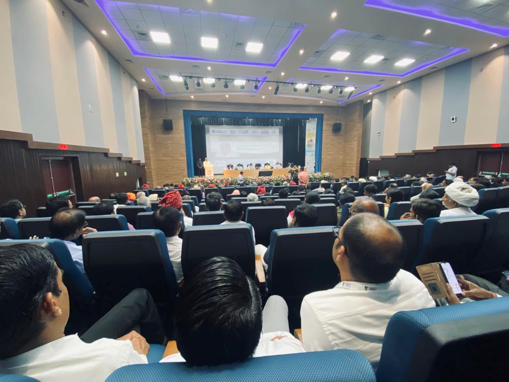 mkumar__15's tweet photo. #MILLETS - FAIR - CUM -EXHIBITION 
At Jodhpur Chief guest @gssjodhpur @prahladspatel and Kailash Choudhary 
#internationalmilletyear
#2023 https://t.co/N6MTabyafp