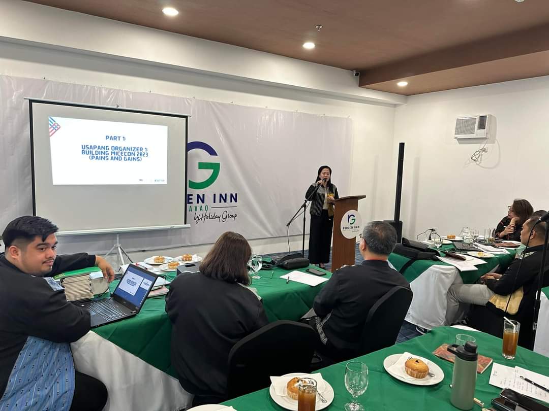 1_davao's tweet photo. MICECON 2023 Post evaluation meeting with Tourism Board partners to assess and give recommendations to better and improve the future MICECON experience.

📸 Davao Tourism Association 

#DavaoTourism 
#MICECON2023 
#DavaoCity #Davao #MetroDavao 
#1Davao #OneDavao https://t.co/rrQOZlCdx5