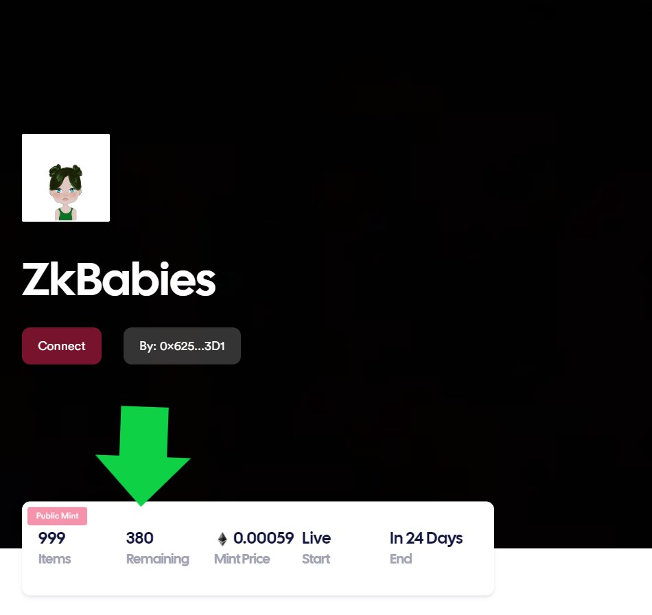 ☀️hi family only 380 bbs and will be public in 24 days   #zkSync

⏩2x wallet🍭🍭

⏩omnisea.org/9168152231465