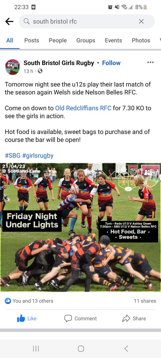 ryanbomber's tweet photo. This evening @NelsonBelles U12s play thier first cross border game. First for an all girls u12s? Thanks to South Bristol for hosting us this evening. @WRU_Community @AshleighJones12 @PinchTygan @KarlCulverhouse @FfionPinch @owenfrancis2018 https://t.co/ewsqnDXglF