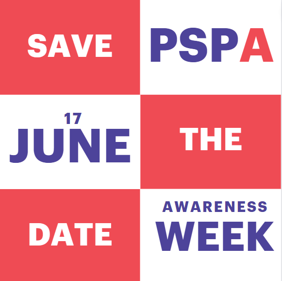 PSPAssociation's tweet photo. 📅 SAVE THE DATE 

PSP &amp; CBD Awareness Week is coming up from 17 to 23 June.

We will be sharing information about how you can get involved in helping raise awareness of PSP &amp; CBD during the week and beyond 📖💜 

#PSPAawarenessweek #SaveThePSPA https://t.co/alB8p5LOdG