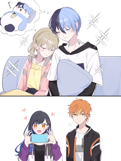 🎧🐹  🥞☕️  前提の絵 https://t.co/ppTD3hKEVY