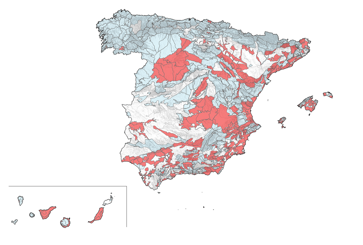 datadista's tweet photo. SEQUÍA Y ACUÍFEROS AL LÍMITE  
España ha dañado el 44% de sus masas de agua subterránea. En esta investigación te contamos cómo hemos dañado nuestro tesoro bajo el suelo. Buena parte está contaminada por nitratos y/o sobreexplotada. Costará recuperarla
https://t.co/zQIKNNC8Yx https://t.co/HPDikOY2ZI