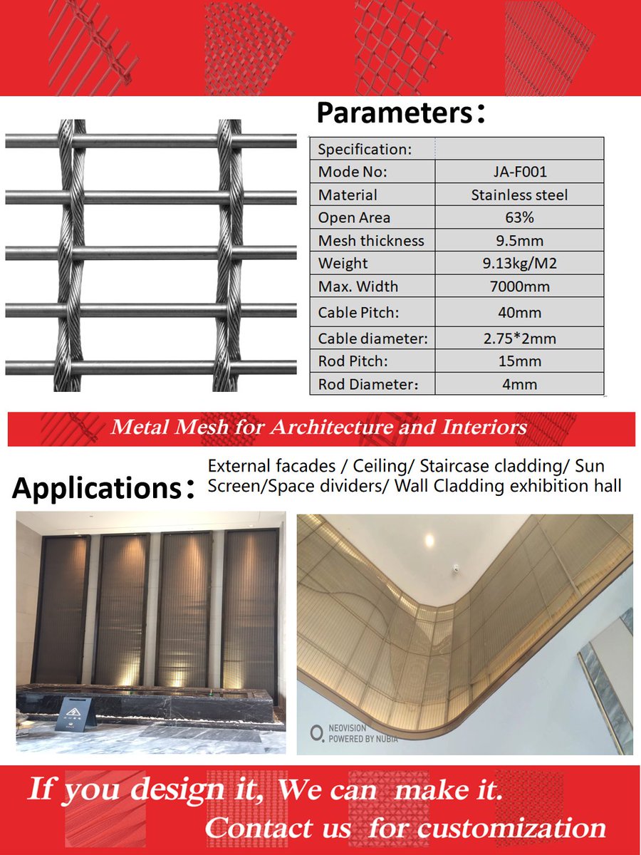 JblMetal's tweet photo. JBL Flexible rob fabric with stylize a structure, by covering an old or visually unappealing building. Mechanicals are also removed from view. #metalmesh #Wiremesh https://t.co/WKCFb5G73b