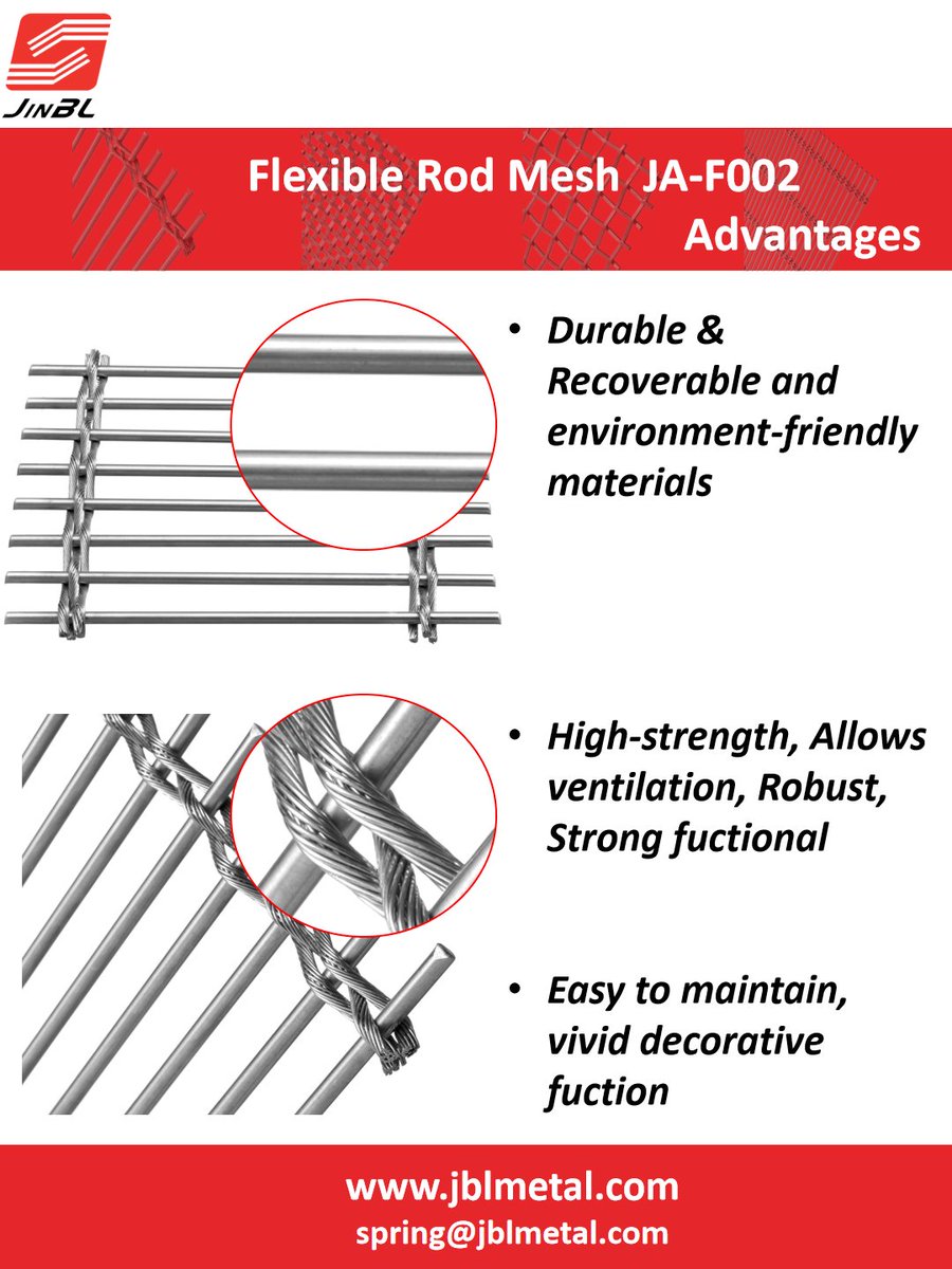 JblMetal's tweet photo. JBL Flexible rob fabric with stylize a structure, by covering an old or visually unappealing building. Mechanicals are also removed from view. #metalmesh #Wiremesh https://t.co/WKCFb5G73b