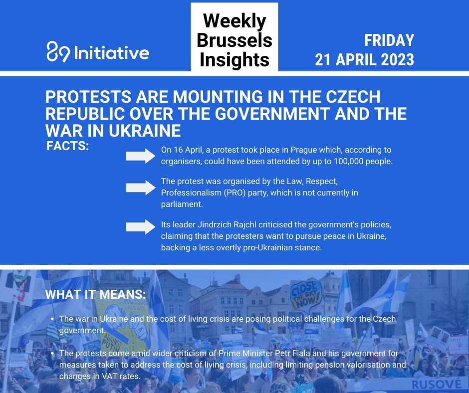 89initiative's tweet photo. Good Morning!
This week you will find our Insights on: Finnish nuclear power plant, protests in Czech Republic and farewell of German nuclear. https://t.co/P2LAIUErWg