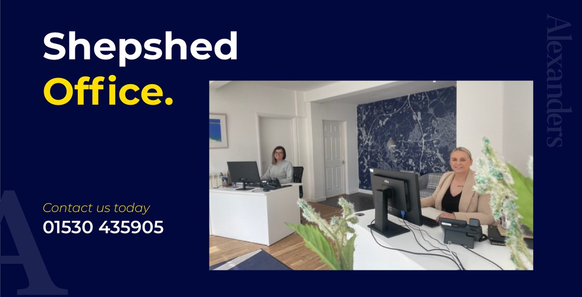 AlexandersLtd's tweet photo. ✅ OPEN ✅ 
LETTINGS AND ADMIN
based in our Shepshed Office
📲 01509 642196 | 01530 435905

Drop in or call us for a chat.

#loughborough #ashby #shepshed #meltonmowbray #marketbosworth #eastmidlands https://t.co/9pWxknxUG5