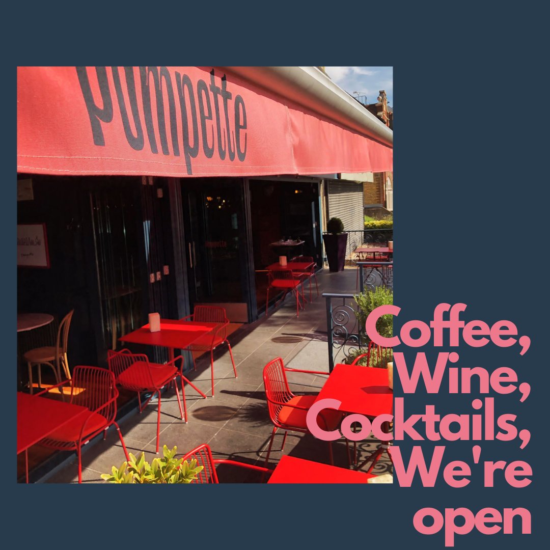 Our Terrace is once again open and ready for people to come and eat, drink and be Pompette on!
Lunch, Dinner or Drinks are available.
Spring is here! Summer is on the way!
#terraceoxfrod #pompetteterrace #restaurantsoxford