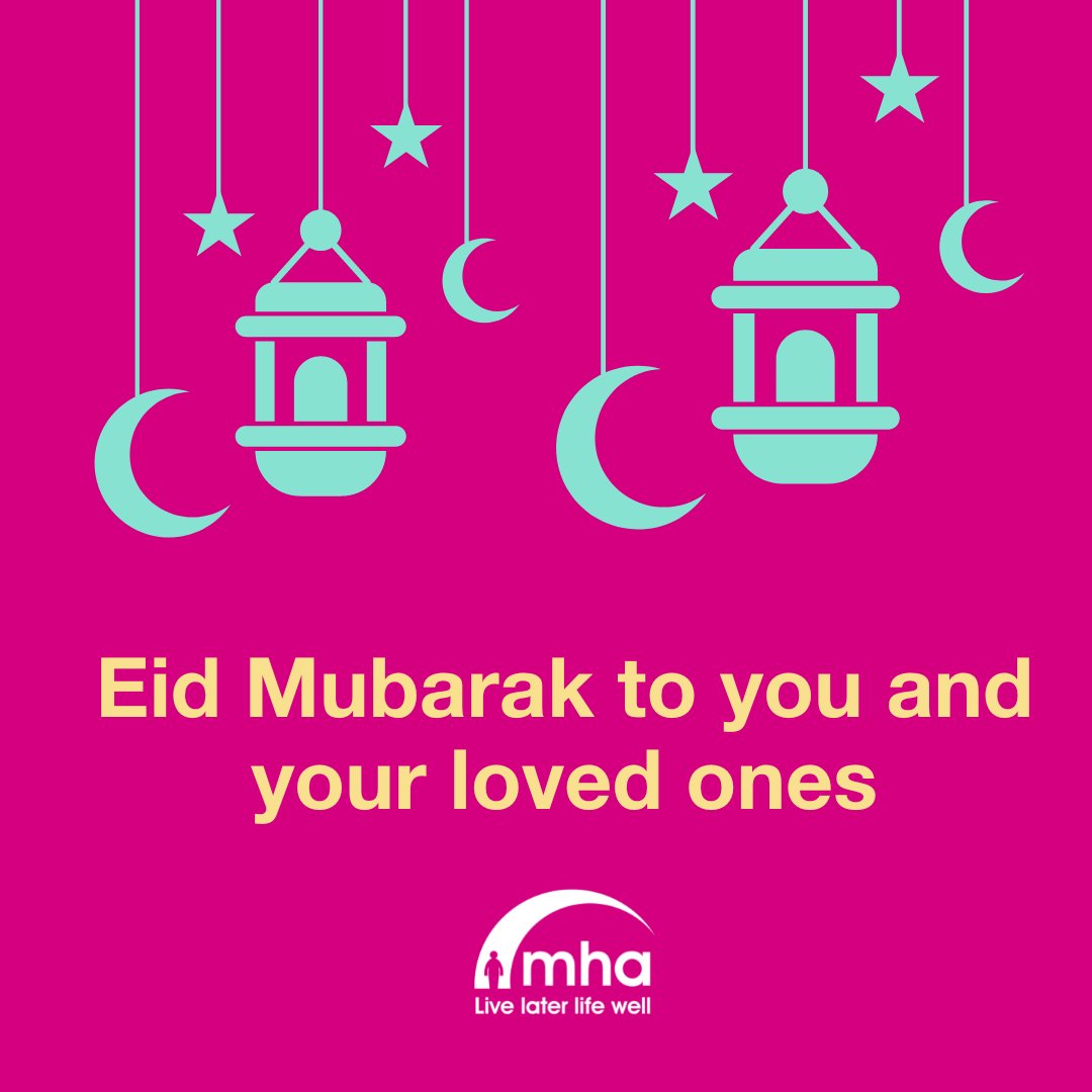 yourMHA's tweet photo. Eid marks the end of Ramadan and is a day of sharing what we have and caring for others. 

To everyone celebrating, we're wishing you Eid Mubarak 🌙✨ https://t.co/911VWGyED3