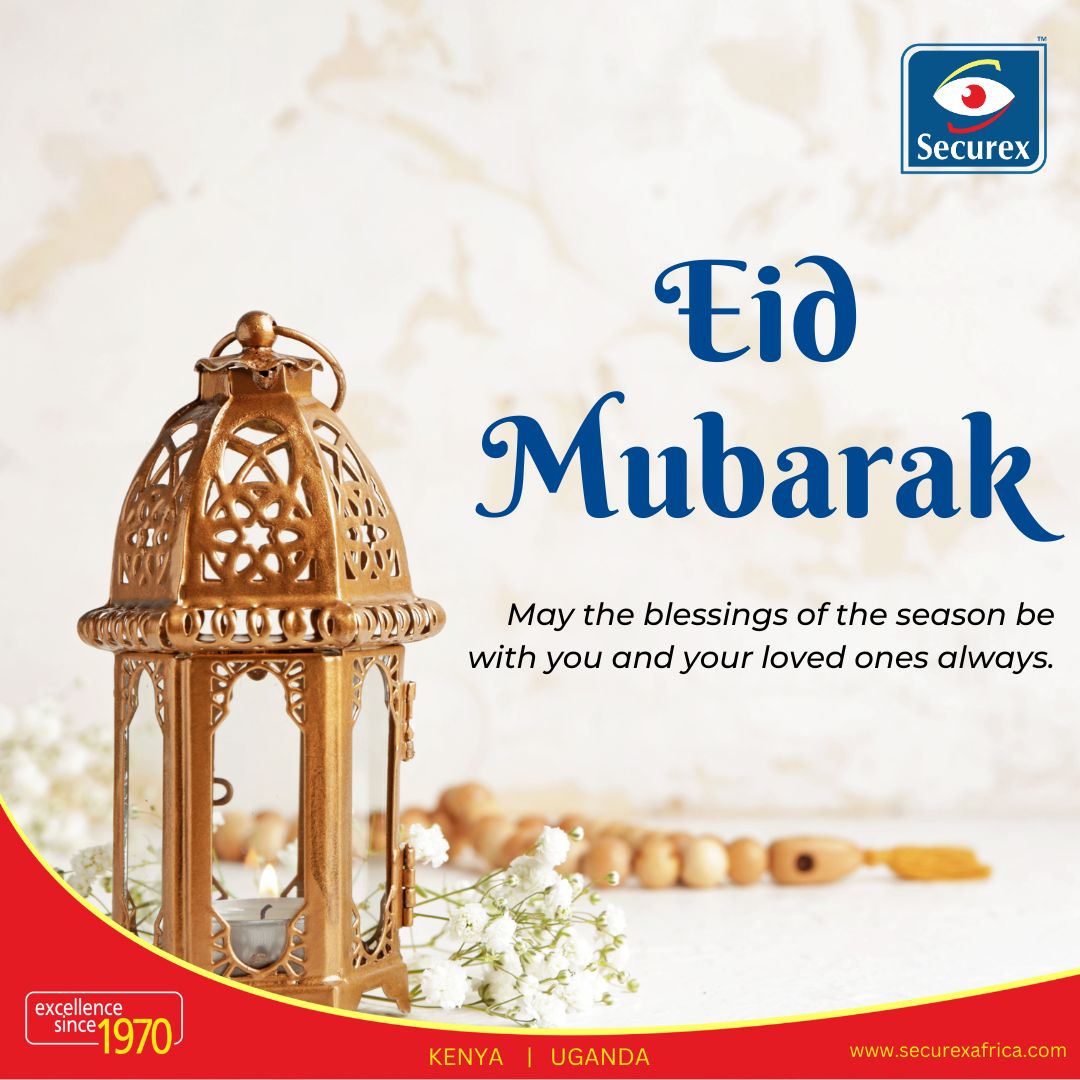 SecurexEA's tweet photo. Wishing all our Muslim brothers and sisters a #HappyEid. May Allah shower you and your loved ones with blessings.

#EidAlFitr #SecureWithSecurex #PeaceofMind #SaferWithSecurex https://t.co/CKlibnda1k