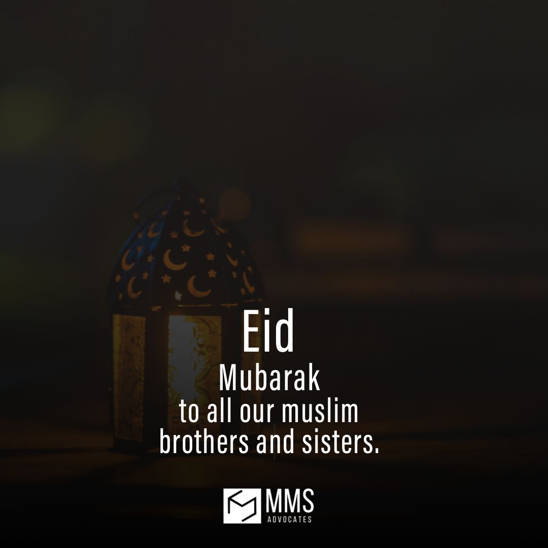 Eid Mubarak to all our muslim brothers and sisters. 
#mmsadvocates