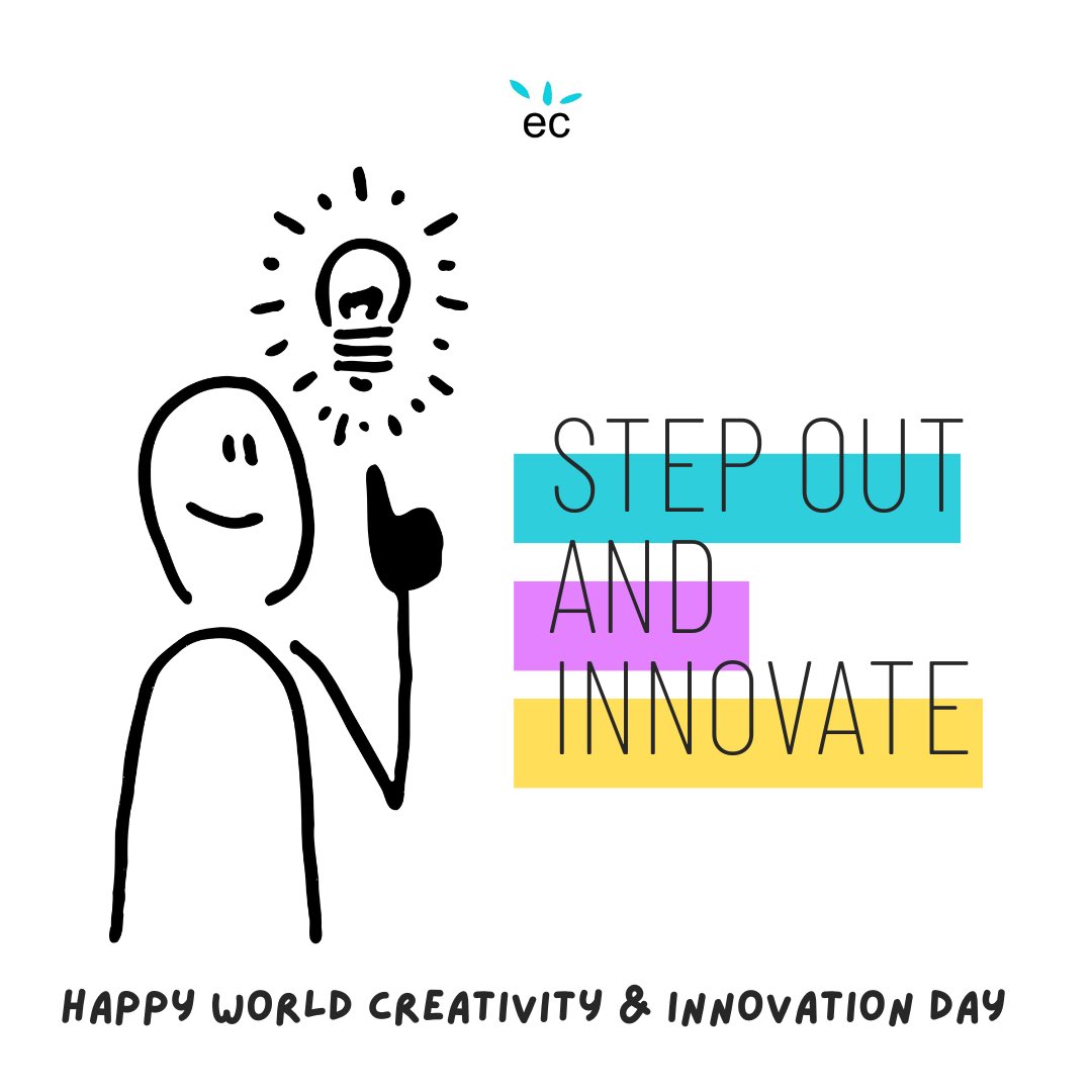 Happy World Creativity &amp; Innovation Day!
>> economiacreativa.wordpress.com 

#creativeconsultancy #creativity #economiacreativa