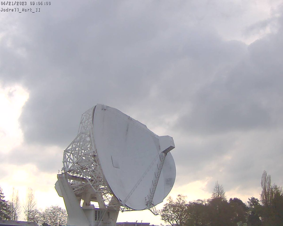 08:04:16 UTC. Now observing the mode-switching pulsar PSR B1822-09 with the Mark II telescope.

Rotation period: 0.8 s
Age: 233 kYr
Distance: 0.3 kpc