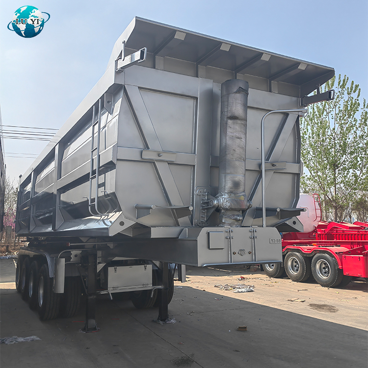 luyitrailer's tweet image. 3-axle dump tipper trailer
A dump trailer (or tipper trailer) is a trailer used to transport gravel and loose construction materials. It includes rear dump trailers and side dump trailers.
#DumpTrailer #WorkTrailer #DCTrailers #Trailer #Flatbed #HeavyDuty #Construction #Trucker