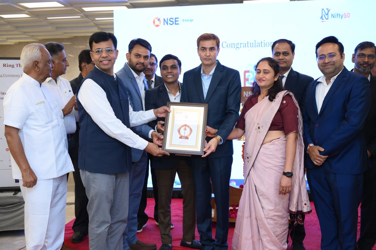 NSE India on Twitter "Congratulations Pattech Fitwell Tube Components