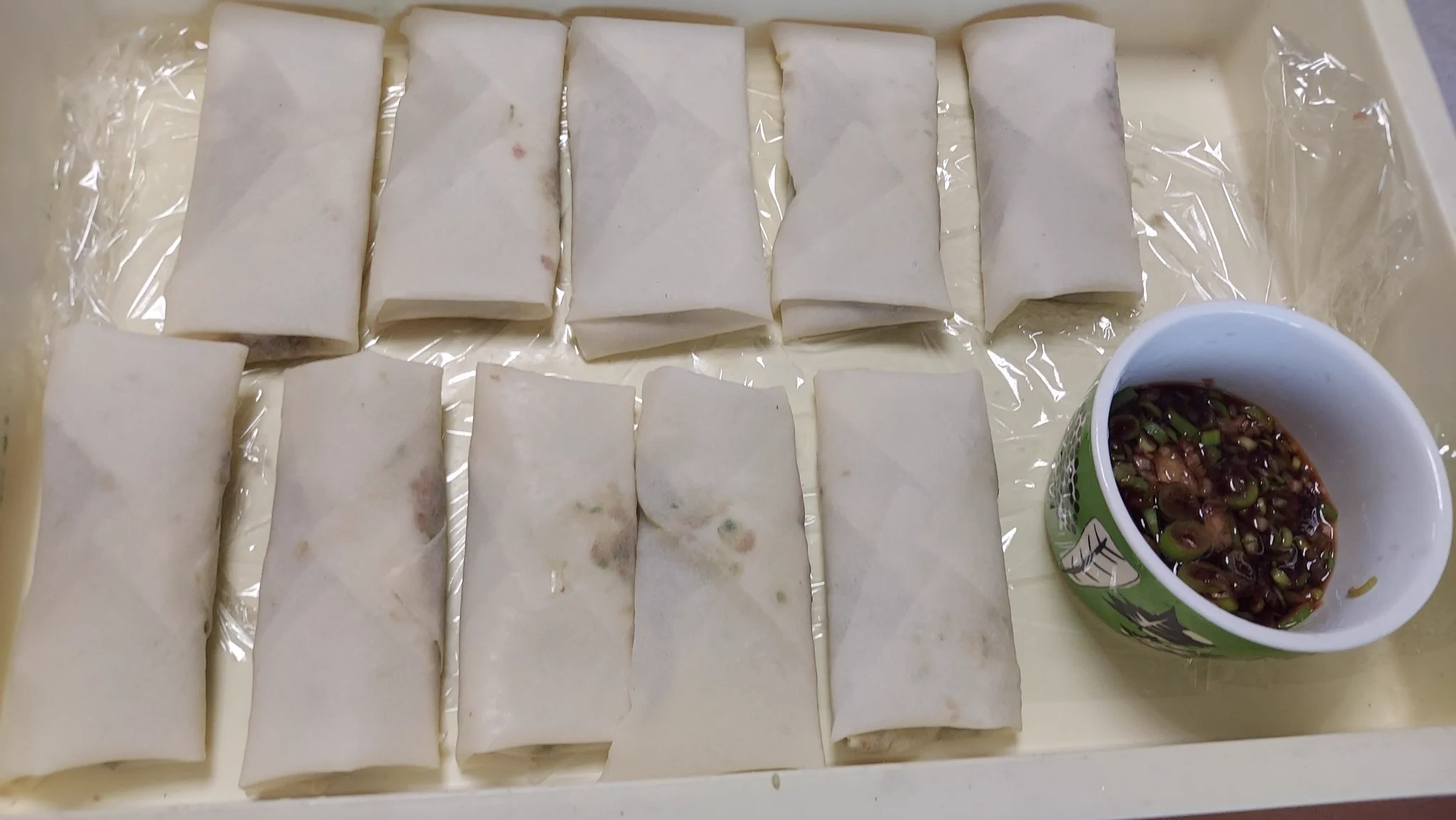 準備オッケー 
あとは焼くだけ 
食べるの楽しみです  