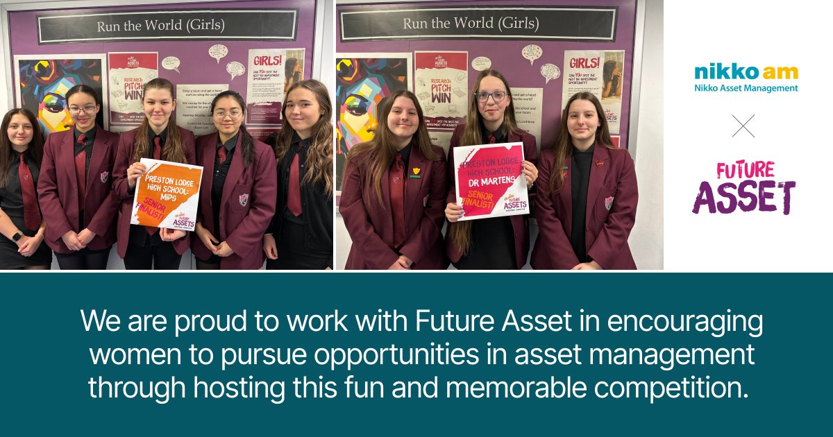 amova_am_global's tweet photo. #NikkoAM supports @Future_Asset. Will Low, Grieg Bryson & Michael Chen were mentors, Iain Fulton helped judge the competition. 2 teams mentored by Will made the final. Their brilliant teacher Kate Gascoigne, the students' enthusiasm & creativity made it fun and memorable. https://t.co/ZqgaViJptb