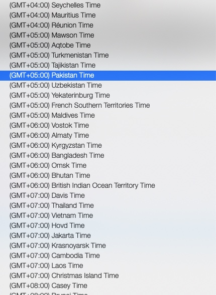 Ajay0902's tweet photo. Hey @elonmusk @Twitter which timezone you want me to select sitting in India - No option for us ???? attached is the screenshot of the list #twitterbug #timezone #elonmusktwitter Did I miss something ? https://t.co/ujxGAkdHPM
