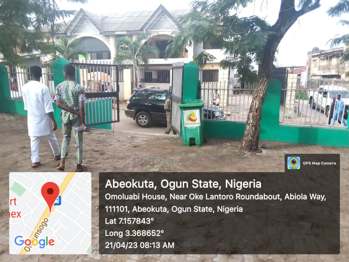 OGWAMA2's tweet photo. In Preparation for the Eid Mubarak, All the major muslim praying grounds were clean up by the Agency across the State. Placement of waste bins around the grounds to prevent littering and disposal of waste by worshippers.
https://t.co/zwxAqV5vcV
#KeepOgunClean #OGWAMA #ISEYA https://t.co/6I7vmkBPwo