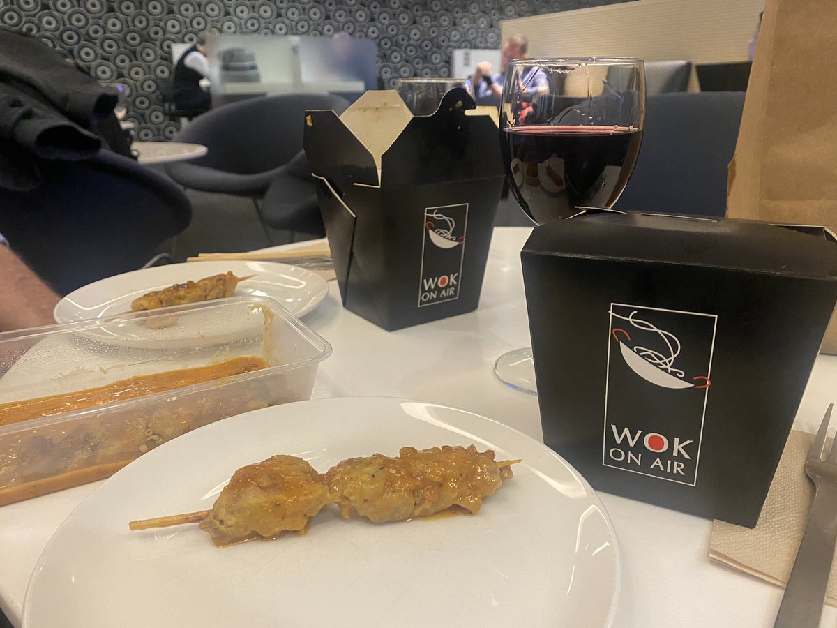 Hi <a href="/Qantas/">Qantas</a> we’ve immeasurably improved your catering in the <a href="/SydneyAirport/">Sydney Airport</a> domestic business lounge. Another day of generic beef and black bean with undercooked rice was too much. No need to thank us.