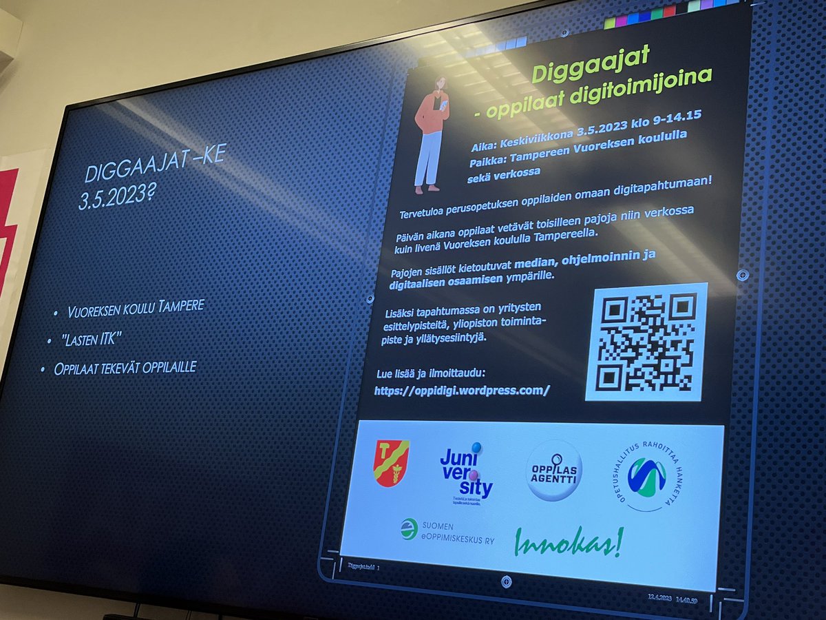 Oppilasagentti-toiminta esittäytyy Digikillan olohuoneessa. Vesa Hursti alustaa. Lasten ITK tulossa 3.5.2023. Oppilasagentti.FI. -#ITK2023 #oppilasagentti #Digikilta <a href="/vesahursti/">Vesa Hursti</a>