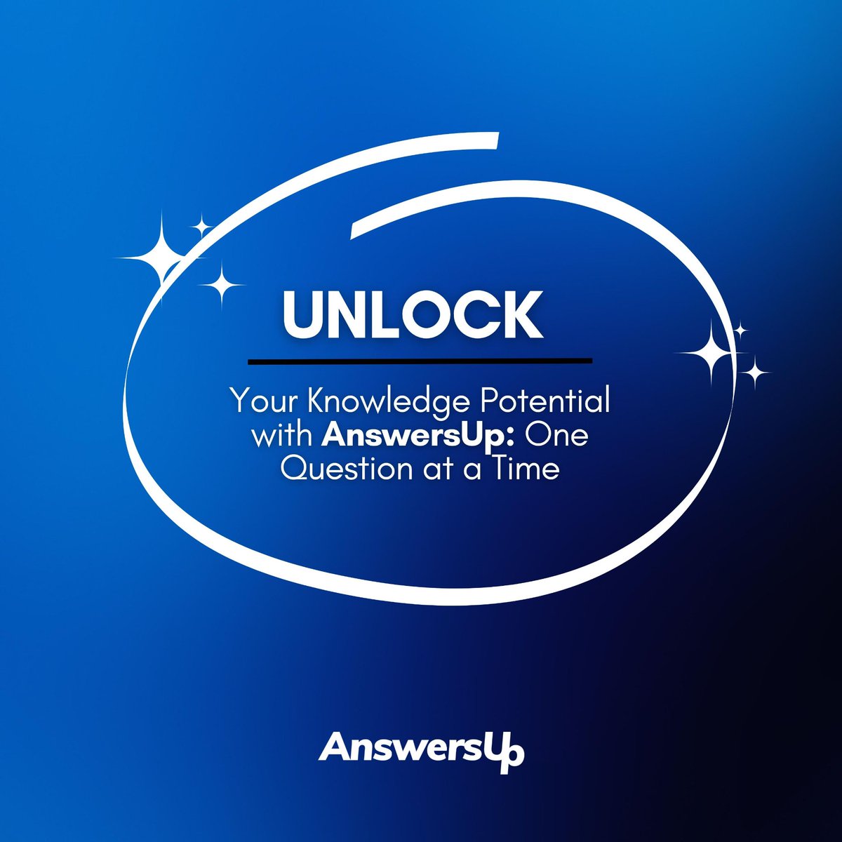 AnswersUp's tweet photo. Are you curious about the world around you? Do you have questions that need answering? Look no further than AnswersUp! Our goal is to help you unlock your knowledge potential.
.
#Answerup #community #unlockyourpotential #answers #knowledge #communitydriven #expertcontributors https://t.co/pokz7RNrCq