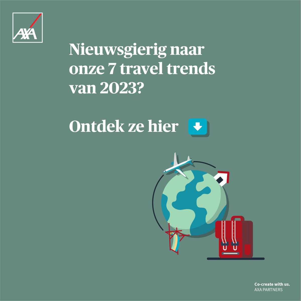 AXA_Partners_BE's tweet photo. Een verre reis of toch dichter bij huis? Welke activiteiten plannen we ter plaatse?💰Veel reizen blijft een prioriteit maar Belgen maken wel duidelijkere keuzes waar ze hun geld aan uitgeven.

Nieuwsgierig naar meer? https://t.co/BzzrLcxfh4

#AXAPartners #traveltrends #travel https://t.co/gP9jdOiqFc