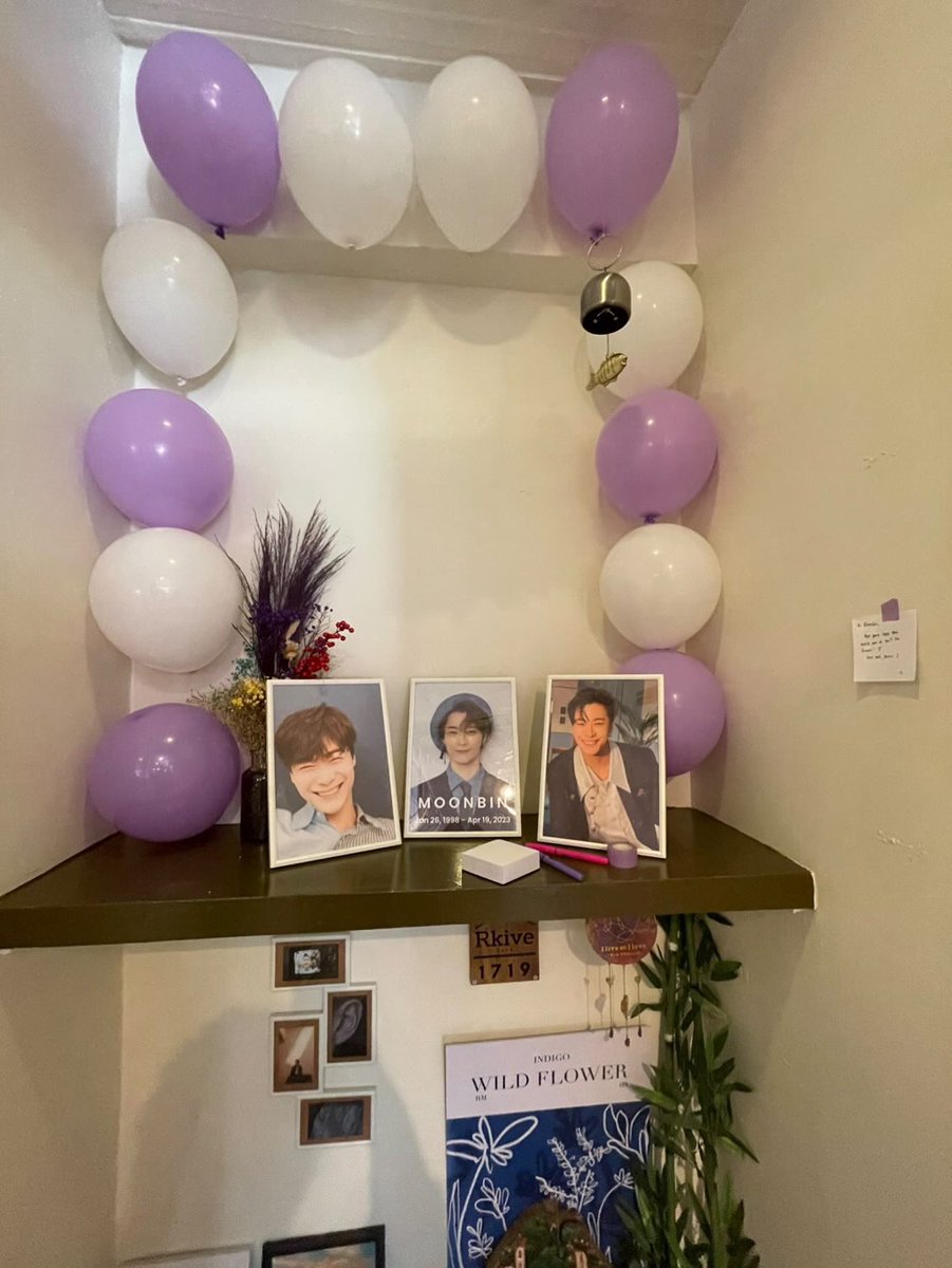 KPOPSTANS4GG's tweet photo. AROHAS NEAR MAKATI!

You may now visit @rkivecafe until 9:00PM today. A memorial corner has been prepared for our Moonbin. 

Please see posters below for details.
Thank you. https://t.co/9swGQ2GwnN