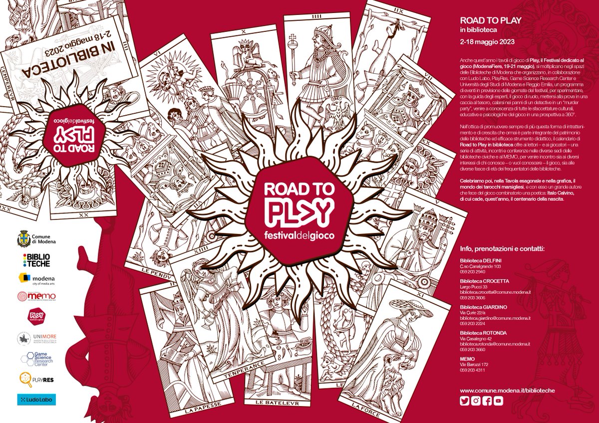 bibliotecheMO's tweet image. Indagine nelle sale della #Delfini 🕵️‍♀️
📌Sabato 13 maggio alle  21 partecipa alla 𝗡𝗼𝘁𝘁𝗲 𝗴𝗶𝗮𝗹𝗹𝗮 𝗮𝗹𝗹𝗮 𝗗𝗲𝗹𝗳𝗶𝗻𝗶, un murder party a cura di #Cicuta
Puoi partecipare se hai dai 12 anni in su con prenotazione 📞059 2032940 😉
Ti aspettiamo!
#RoadToPlay