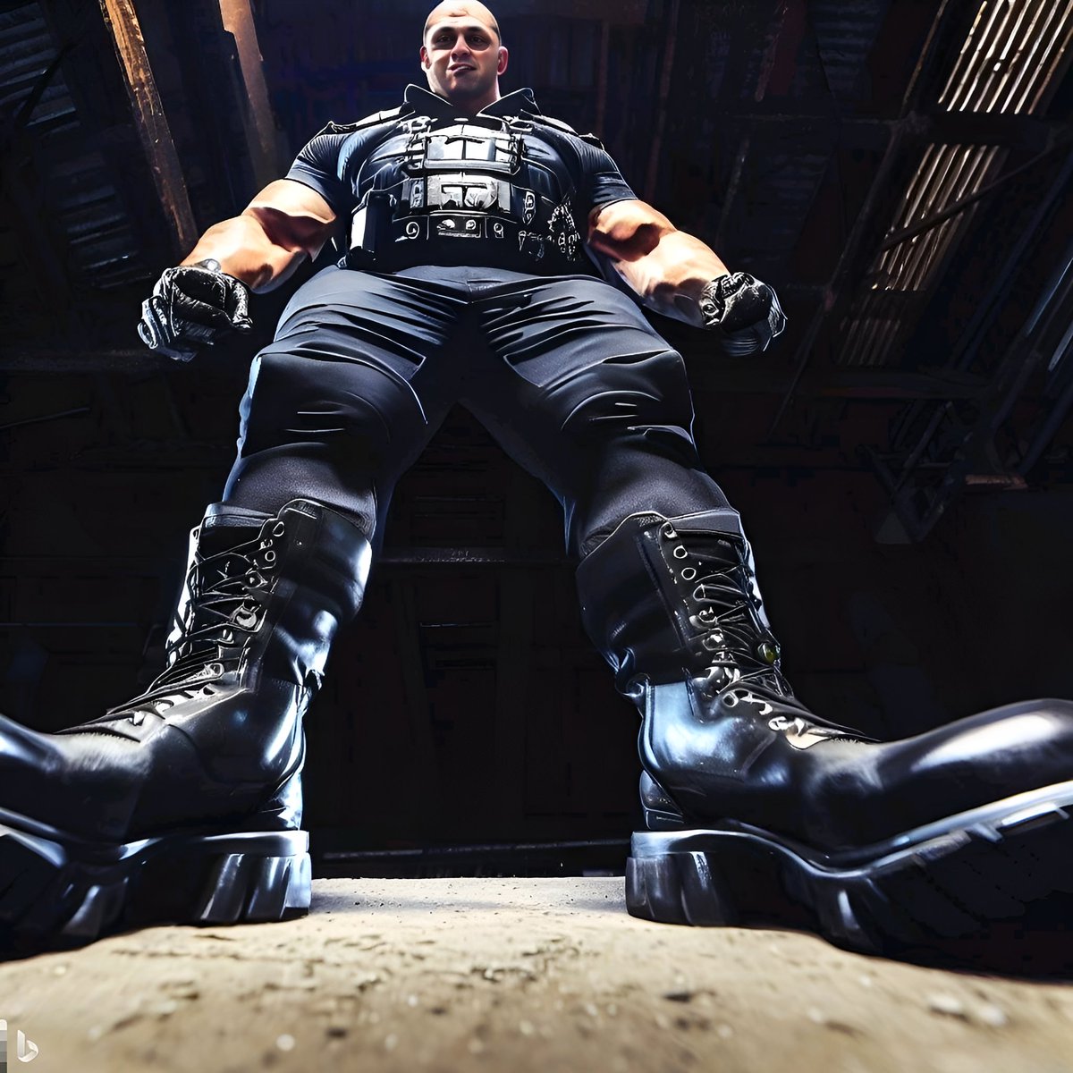 hunkgenerator's tweet photo. Well who do we have here?
#bootsworship #master #AIArtworks #gayai #fetish #bootsaddict #musclecop #MuscleDaddies https://t.co/ndNIp3pHGZ