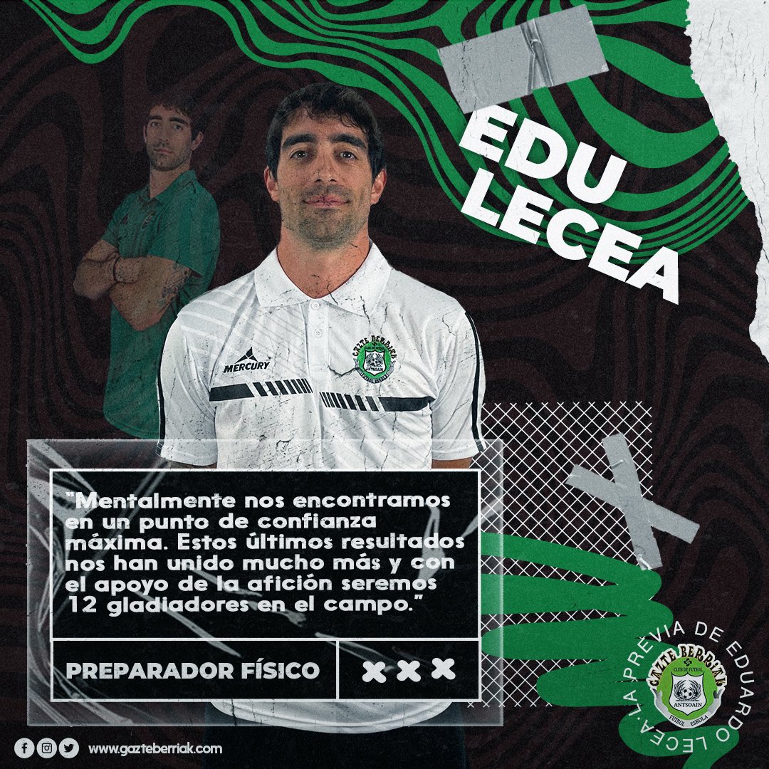 GazteBerriakfut's tweet photo. 🗣️🎙️ 𝐋𝐀 𝐏𝐑𝐄𝐕𝐈𝐀 || 𝐝𝐞 𝐄𝐝𝐮 𝐋𝐞𝐜𝐞𝐚 .
@LeceaEdd https://t.co/vE6ypun36x