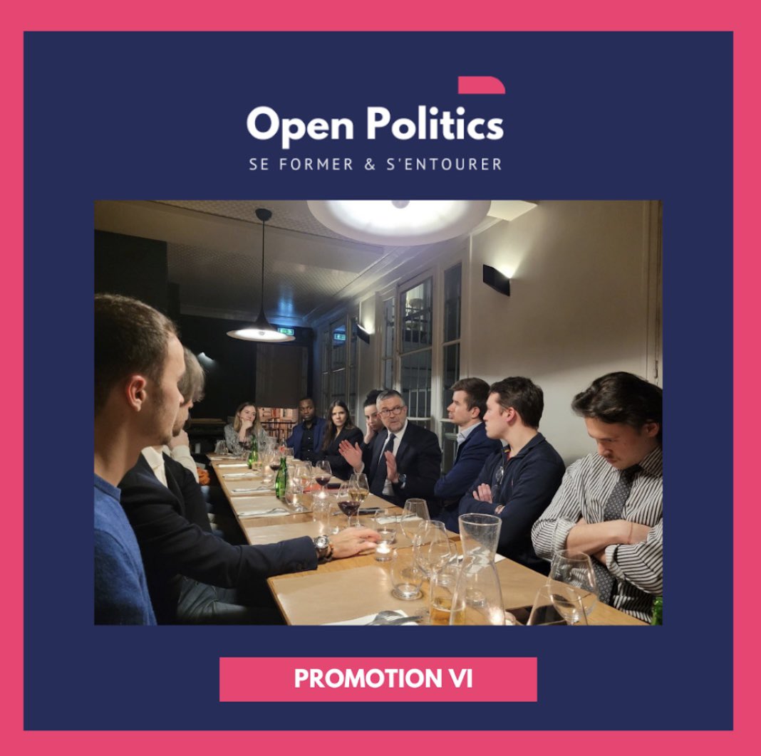 [Promotion 6 - Retour sur les intervenants] 

🍽️ Dîner avec <a href="/BertrandPancher/">Bertrand Pancher</a>