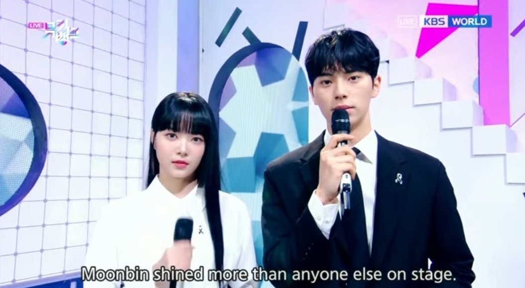bobahyukie_'s tweet photo. "moonbin shined more than anyone else on stage" 

*now i'm crying again 😭 https://t.co/GOIlk6CPD6