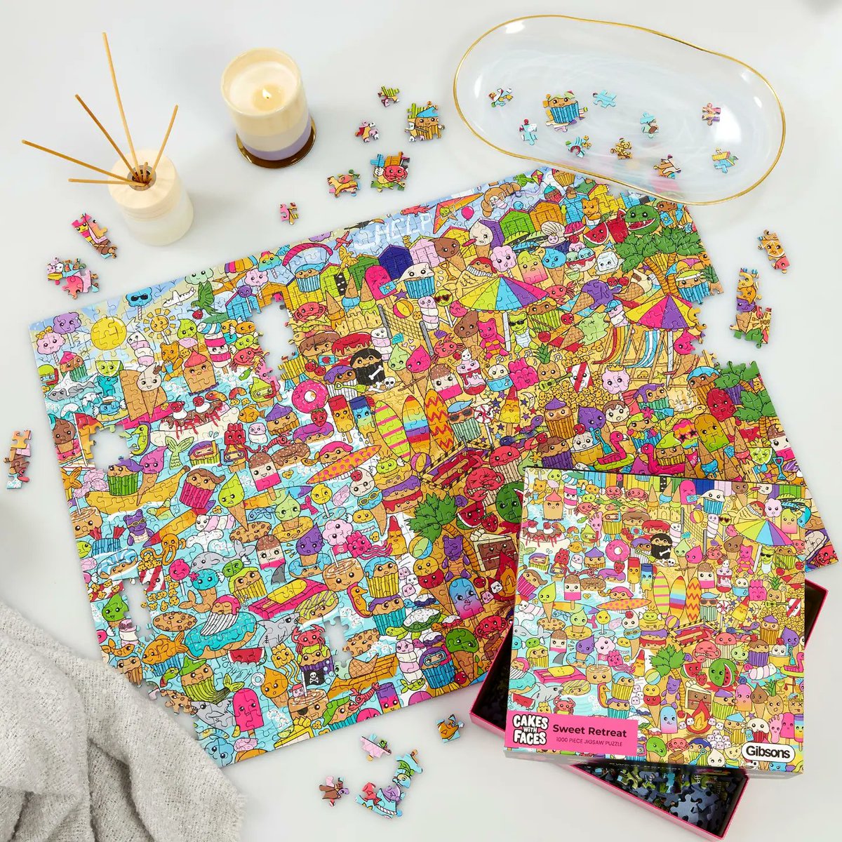 Friday Giveaway! 

Head over to Instagram where our partners @gibsons_puzzles are giving away 5 copies of 'Sweet Retreat' puzzles, beautifully illustrated by our talented artist Amy Crabtree of <a href="/cakeswithfaces/">Cakes with Faces</a>

Good Luck!