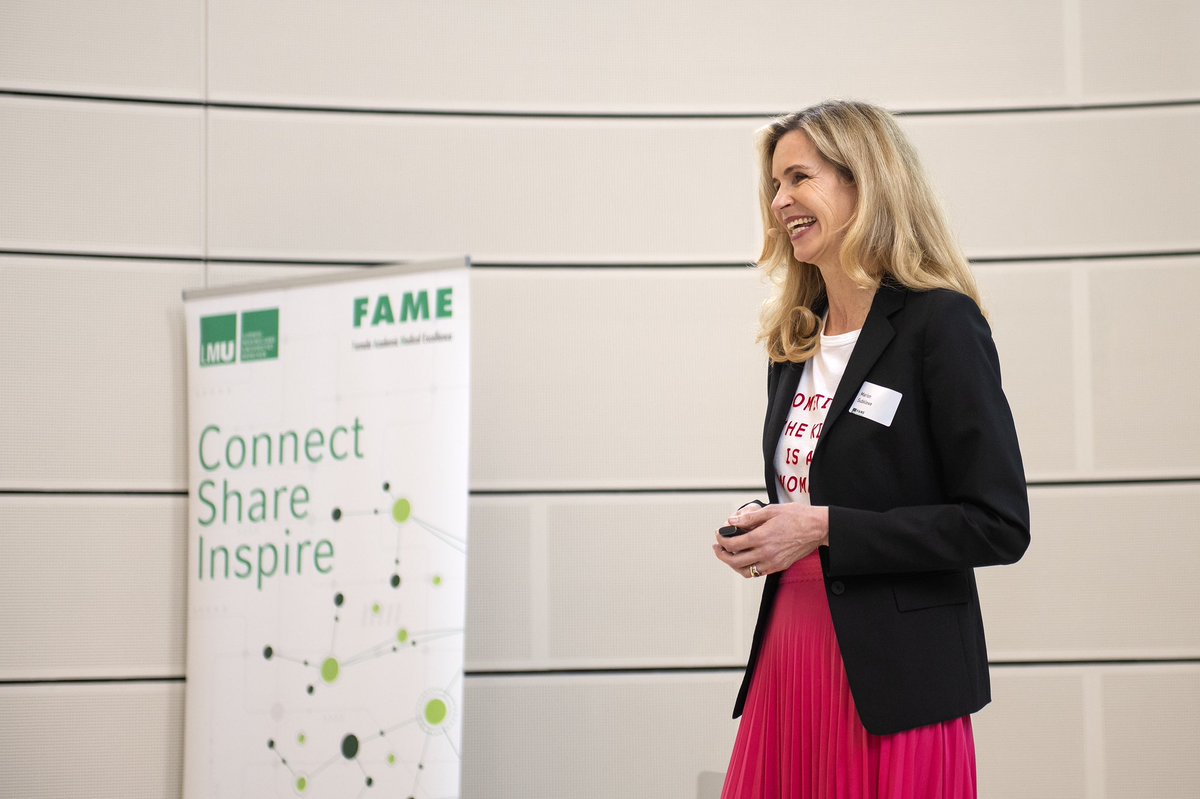 Filled with great joy & gratitude for an inspiring networking event of #FAME, a newly founded network of female university professors at the LMU Medical Faculty that fosters female careers and prepares the next generation of female leaders in academic medicine. Many more to come.