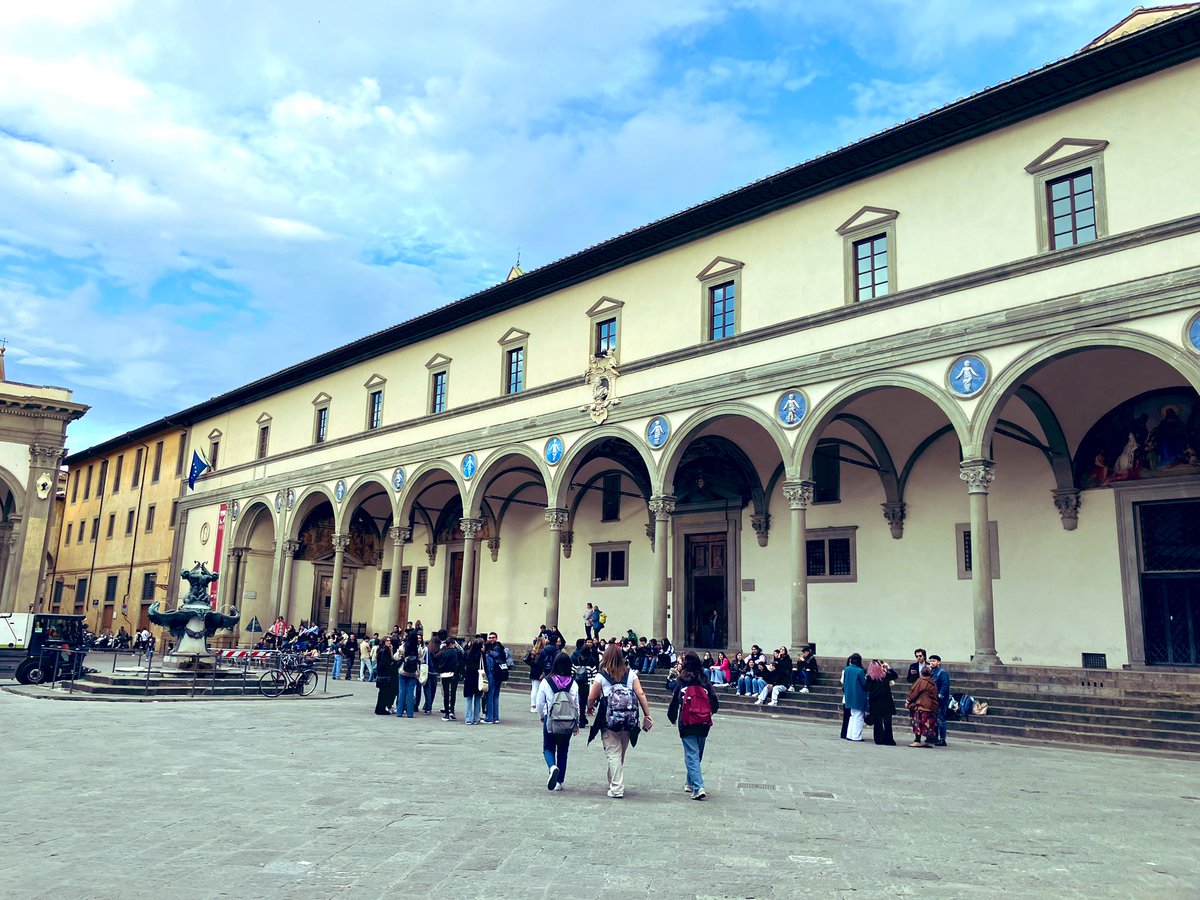 GOOD MORNING from FLORENCE #arte #art #Brunelleschi #arttwit #iloveart #florence #ArtLovers #photography #photo #firenze #Masaccio #MasaccioTrinity #LeonBattistaAlberti #SantaMariaNovella #SpedaleDegliInnocenti #AleFornero