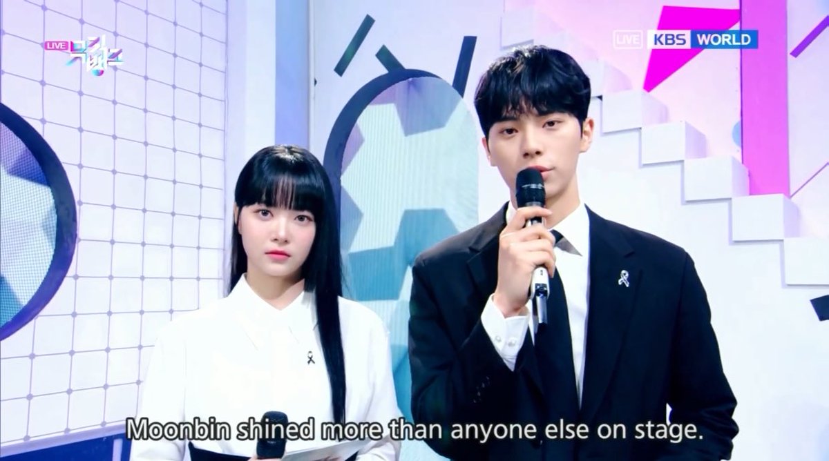 intokmj's tweet photo. “moonbin shined more than anyone else on stage.” 🥺 https://t.co/6aNlpnWRdl