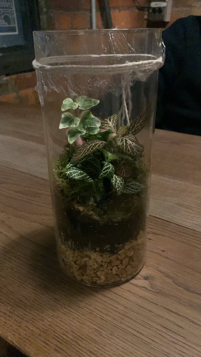 Our #CeriHaines attended the #fftMCR Terrarium Workshop last night!
 
A brilliant time was had meeting other industry professionals and learning how to build your own biome.