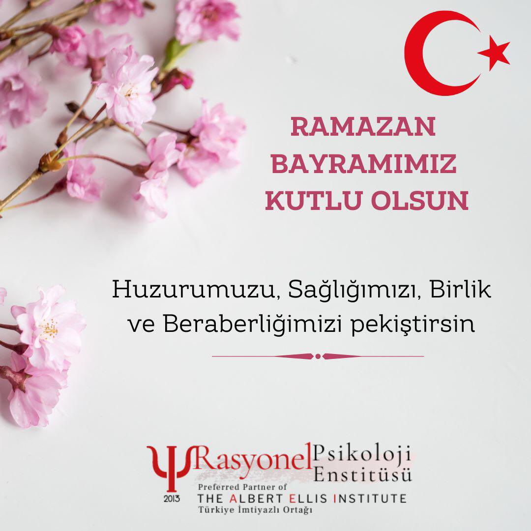 Ramazan bayramınız kutlu ve mübarek olsun