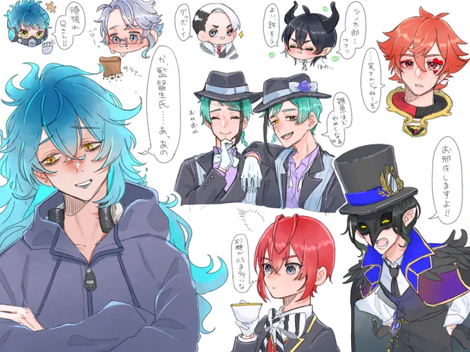 #再掲したらフォロワーが増えるらしい
初期のこれしかない……全然描いてないな??? 
