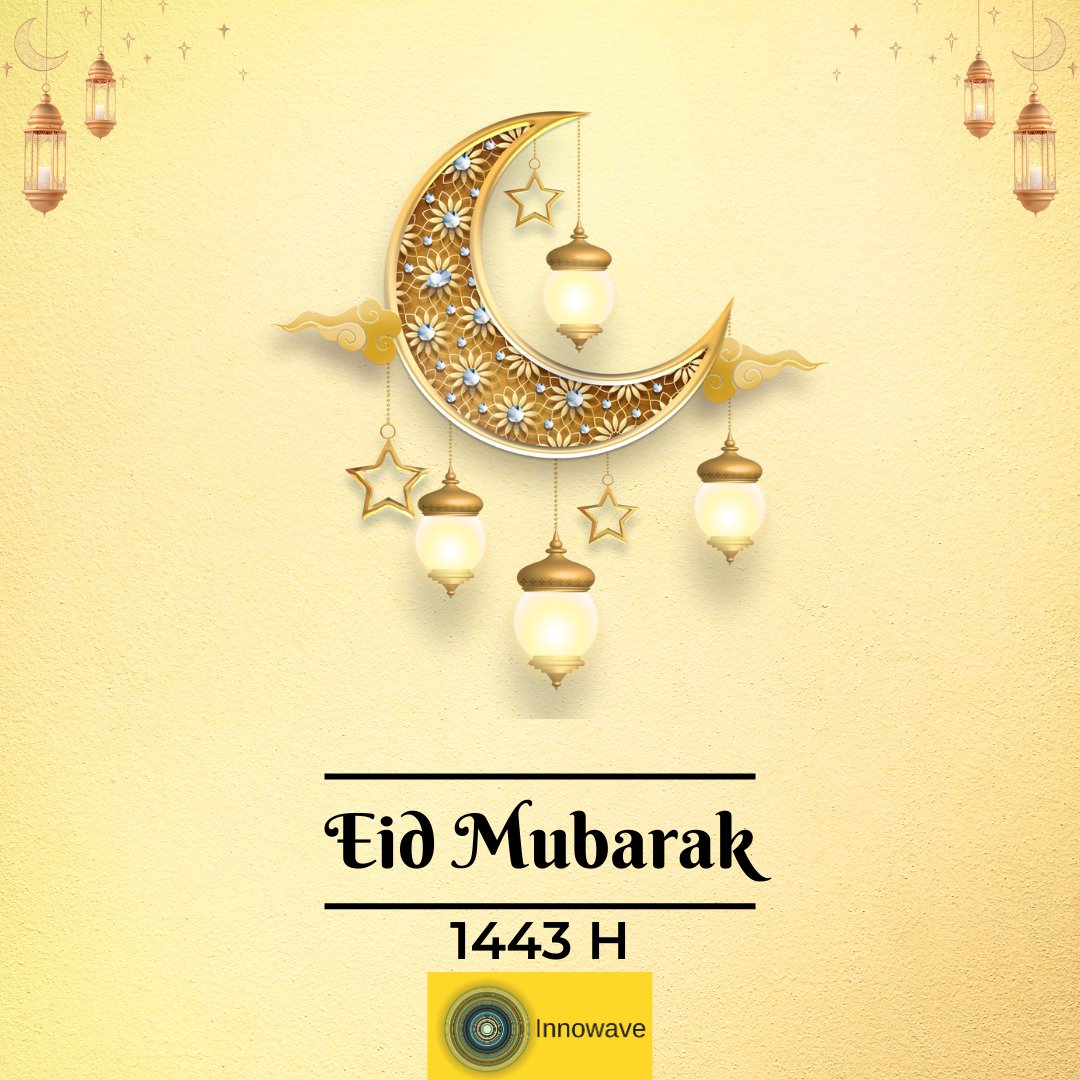 innowave's tweet photo. Happy Eid Mubarak to all our customers, partners, and twitter community. https://t.co/W5KKIJPo30