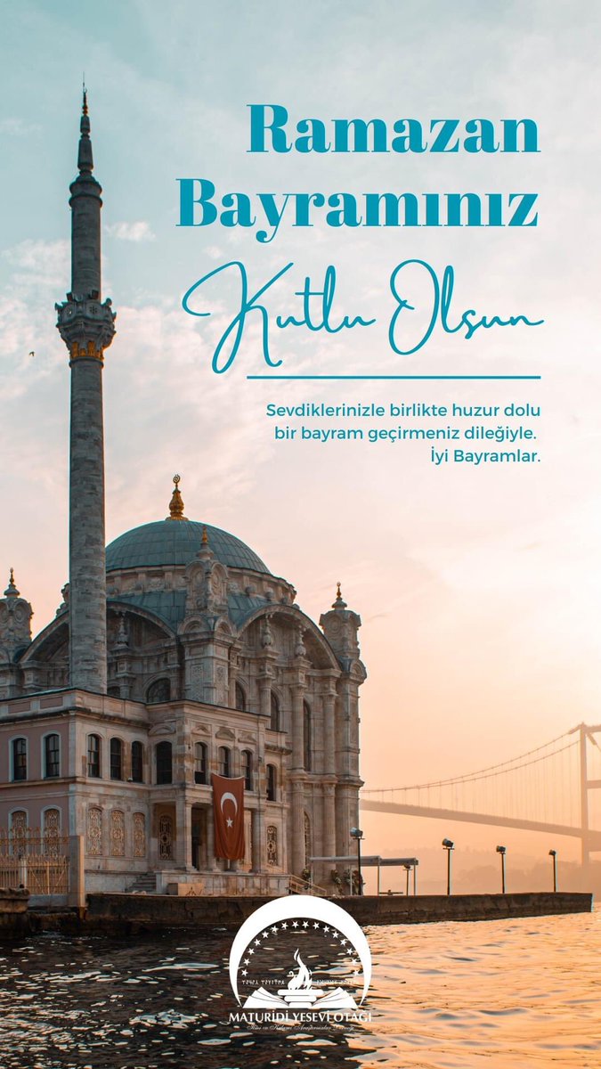 maturidi_yesevi's tweet photo. Ramazan Bayramınız Kutlu Olsun.
..
Sevdiklerinizle birlikte huzur dolu bir bayram geçirmeniz dileğiyle.
İyi bayramlar.
Maturidi Yesevi Otağı İlmi ve Kelami Araştırmalar Derneği
...
#ramazanbayramı #bayram #ramazan #21nisan #türkiye #islam #müslüman #türkmilleti #mutlubayram https://t.co/it6hmGqQF3