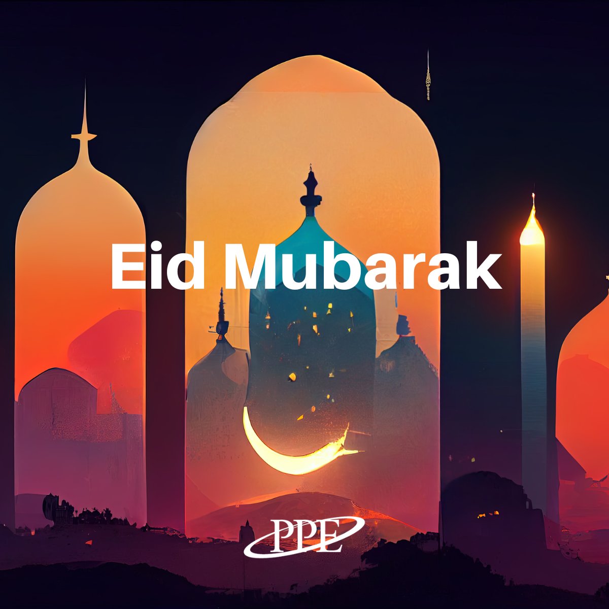 PPE_Int's tweet photo. As the holy month of Ramadan comes to an end we'd like to wish a very happy Eid al-Fitr to all of our customers, suppliers and colleagues that are celebrating.

#Eid2023 https://t.co/x6shKkaiQH